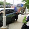 Mazda от удара развернуло и отбросило на тротуар — newsvl.ru