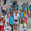  Состав участников марша многонациональный и разновозрастный — newsvl.ru