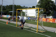 Фавориты дворового футбольного турнира в Комсомольске находятся на грани вылета 