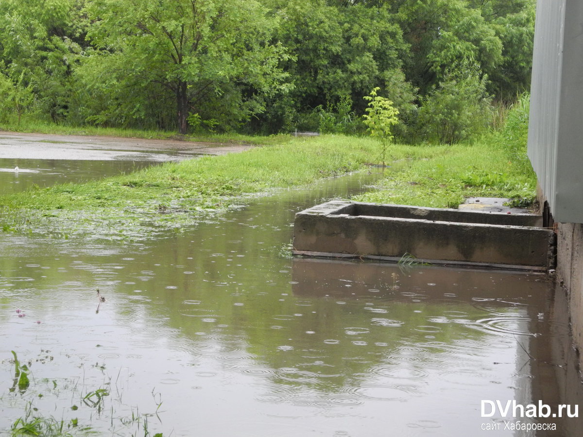 Дворы в поселке Горького ушли под воду (ФОТО; ВИДЕО) — Новости Хабаровска