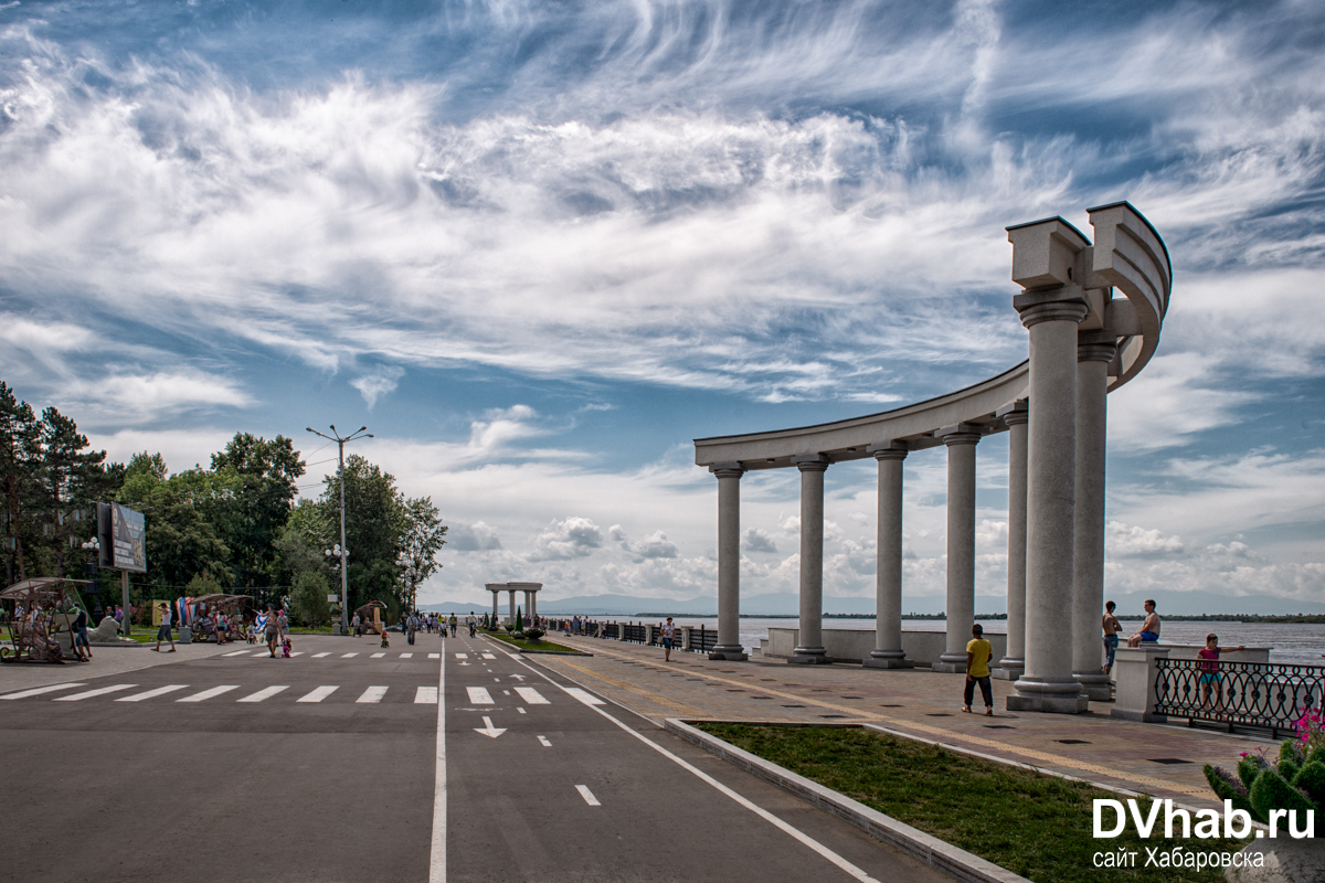 Хабаровск фото набережной