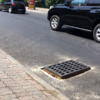 Торчащая решетка ливневой канализации — newsvl.ru