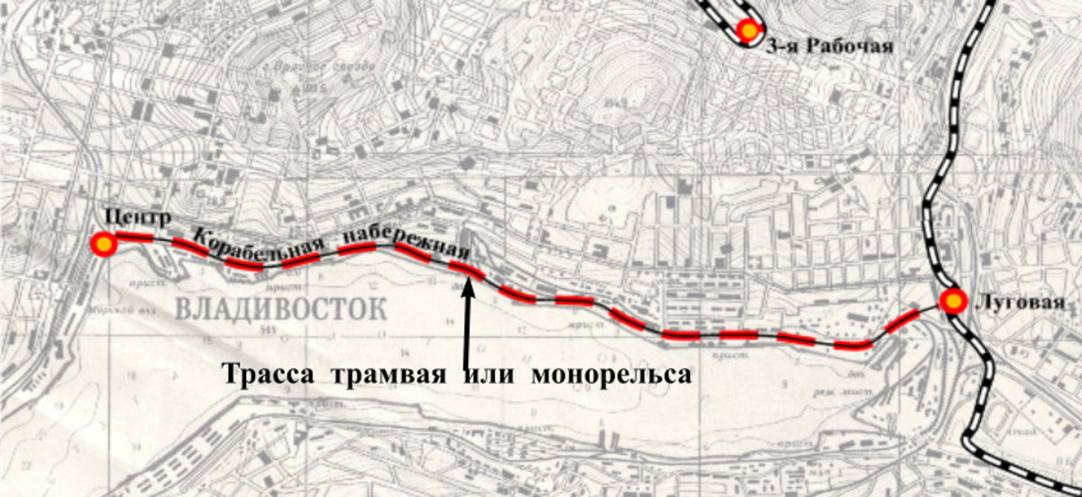 Метро владивосток схема