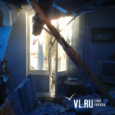 Жильцов коммуналки с обрушившейся крышей на Борисенко временно поселили в гостинку на Молодежной
