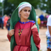 Женщины представляли на историческом фестивале средневековые наряды — newsvl.ru