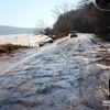 С наступлением весны грунтовая дорога на Русском острове покрылась ямами — newsvl.ru