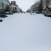 В середине улицы самые высокие сугробы — newsvl.ru
