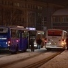 На Луговой вечером все еще можно было найти автобусы — newsvl.ru