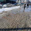 Вчерашний снег растаял и превратился в грязь — newsvl.ru