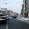На Светланской дорога чистая, но снег по-прежнему свален к обочине — newsvl.ru