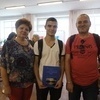 Голосуют мама, папа и сын — семья Даниловых — newsvl.ru