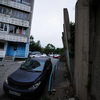 Подпорная стена на Спиридонова, 15 опасно покосилась  — newsvl.ru