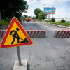 На подъезде к участку ремонтных работ выставлены предупреждающие знаки — newsvl.ru