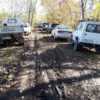 Сельчане оставляют машины на другой стороне и перебираются через реку пешком — newsvl.ru