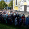 После богослужения прихожане совершили Крестный ход вокруг храма — newsvl.ru