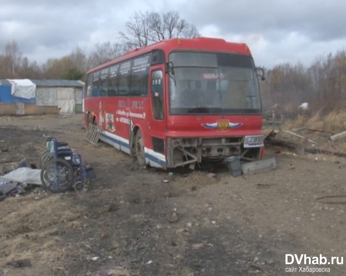 Бездомные под Хабаровском будут зимовать в автобусах (ФОТО) — Новости  Хабаровска