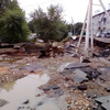 Наводнение унесло мусорные, баки, обрушило забор и гаражи — newsvl.ru