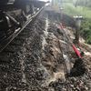 Проседание железнодорожных рельс произошло в результате подмывания грунта паводком — newsvl.ru