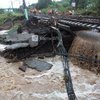 Стихией размыло железнодорожный мост на перегоне Раздольное - Кипарисово — newsvl.ru