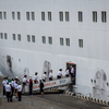 Первыми на борт лайнера поднимаются сотрудники погрануправления для регистрации судна — newsvl.ru