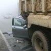 В заднюю часть грузовика на полном ходу врезался Toyota Vitz — newsvl.ru