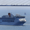 По своим габаритам судно можно сопоставить с еще одним теплоходом-гигантом — Diamond Princess — newsvl.ru