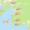 Мосты с ограничениями на карте — newsvl.ru