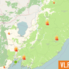 Схема лесных пожаров на территории Приморского края — newsvl.ru