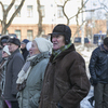 Несмотря на мороз, поддержать митингующих пришли пожилые люди — newsvl.ru