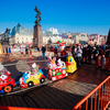 В этом году для малышей здесь работает парк аттракционов — newsvl.ru