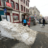 У музея Арсеньева пешеходные дорожки почищены, снежные валы аккуратно сформированы — newsvl.ru