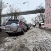 Ширина валов такая, что вместился бы еще один ряд машин — newsvl.ru