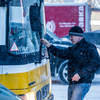 Снегопад - испытание и для водителей автобусов — newsvl.ru