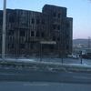 В результате пожара здание полностью выгорело — newsvl.ru