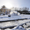 Замерзающую акваторию патрулируют суда на воздушной подушке — newsvl.ru