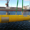 С виду аппарат "Платформа" - маленькая желтая торпеда. Фото предоставлено участниками экспедиции — newsvl.ru