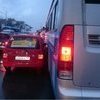 На «Молодежной» столкнулись автобус и Mazda Demio: пробка со стороны Гоголя — newsvl.ru
