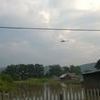 Над подтопленными населенными пунктами кружат спасательные вертолеты Ми-8 — newsvl.ru
