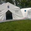 На месте лагеря МЧС развернуты палатки спасателей — newsvl.ru