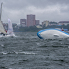 У яхты ''Джайв'' лопнула рея, лодка легла на борт — newsvl.ru