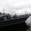 Крейсер заложен на стапеле Николаевского судостроительного завода в 1979 году. Тогда он назывался «Червона Украина». Спущен на воду в 1983 году. Вступил в строй 16 октября 1989 года — newsvl.ru