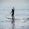 Спортсмены покоряют волну на падлбордах - доске с веслом для SUP-серфинга — newsvl.ru