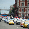 Сообщество автолюбителей на "Хондах" приветствовали зрителей сигналами клаксона — newsvl.ru