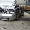 Неуправляемый Mitsubishi Fuso врезался в Nissan Sunny в районе Змеинки — newsvl.ru