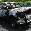 Очевидцы слышали хлопок, после чего автомобили загорелись — newsvl.ru