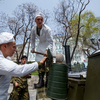 Для гостей праздника приготовили солдатскую кашу и фронтовые сто грамм — newsvl.ru