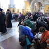 Во время литургии собравшиеся прослушали чтение фрагментов из Нагорной Проповеди — newsvl.ru