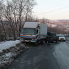 Серьезная авария с участием двух грузовиков произошла на Руднева — newsvl.ru