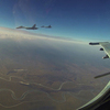 После встречи пары новых Су-35С в воздухе Су-30СМ сопроводил пополнение до авиабазы «Центральная Угловая» — newsvl.ru