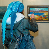 На открытии присутствовало много студентов, ведь на выставке было около полусотни их работ — newsvl.ru